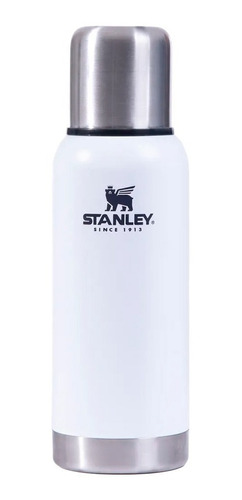 Termo Acero Inoxidable Stanley 1 Lts Adventure Blanco