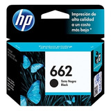 Hp Cartucho Tinta #662 Negro, Cz103al, Original