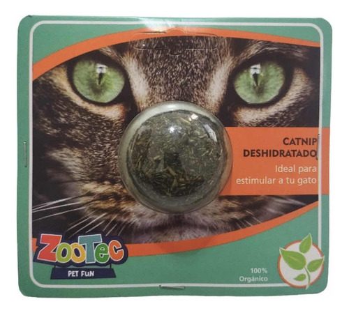 Hierba Gatera Catnip Ball Deshidratado Gatos Zootec