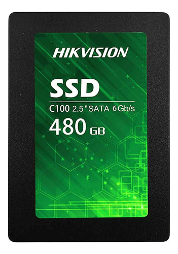 Disco Sólido Interno Hikvision C100 Series Hs-ssd-c100/480g 480gb