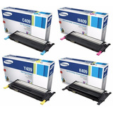 4x Toner Clt K409s C409s M409s Y409s Clp 315 Original