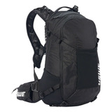 Mochila Uswe Shred 25, Carbon Black Color Negro Diseño Liso 3l