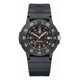 Luminox Original Navy Seal 3001.evo.or Fotos Reales Color De La Malla Negro Color Del Bisel Negro Color Del Fondo Negro