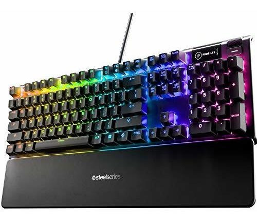 Steelseries Apex 5 Teclado Mecánico Híbrido Para Juegos? Ilu