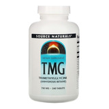 Tmg Trimetilglicina Betaína Anidra, 750 Mg, 240 Comprimidos