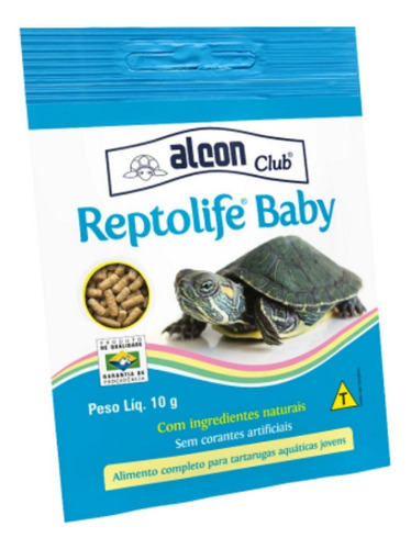 Ração Alcon Reptolife Baby 10g Caixa Com 10 Unidades