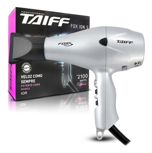 Secador De Cabelo Profissional Fox S Íon 2100w Taiff