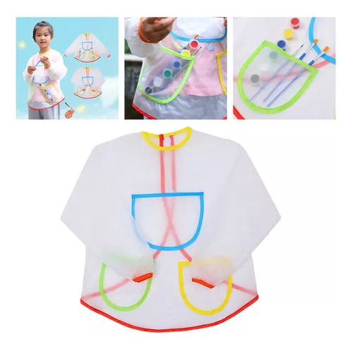 Overoles Protectores De Pintura Para Niños, Ropa Impermeable