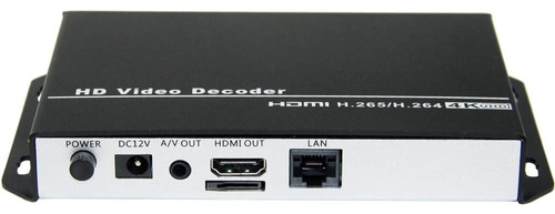 Uraycoder H.265 H.264 Decodificador De Audio Y Video Hd Deco