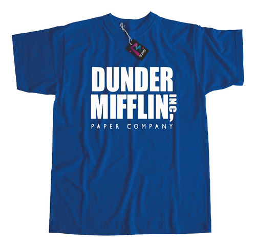 Remera Serie The Office Dunder Mifflin Inc Netflix Premium