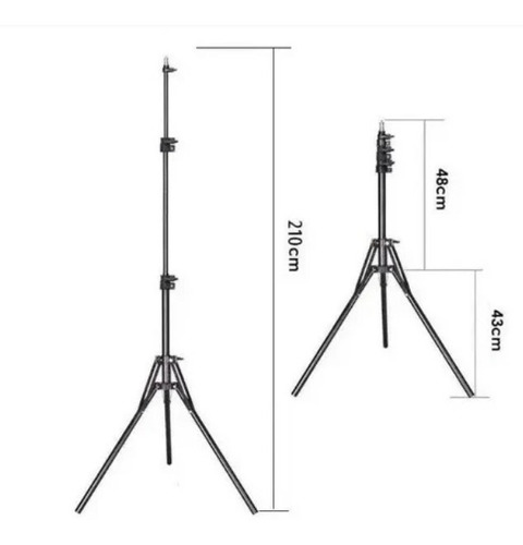 Tripode 2.1 M Fotografia Aros De Luz| Parlante| Mrtecnologia