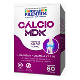 Calcion Mdk C/ 60 Cáps Vita Premium Calcio Magnesio K2 E D3