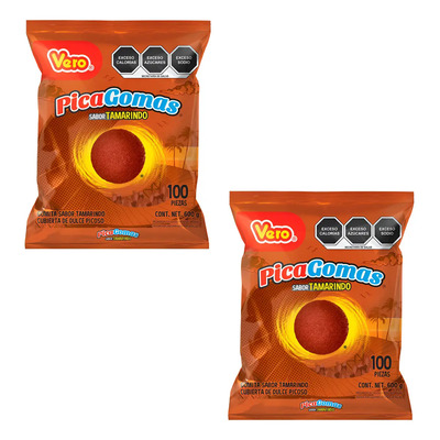 Dulces Vero Picagomas Sabor Tamarindo 200 Piezas Gomitas | MercadoLibre