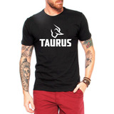 Camiseta Taurus Atirador Camisa Esporte Tiro Pistola 