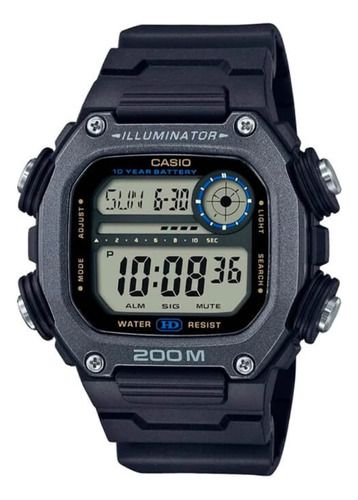 Reloj Casio Dw-291hx Hombre Digital 200 Metros 