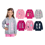 Kit 3 Jaquetas Infantil Juvenil Menina Inverno Premium