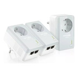  Tp-link Tl-pa4020pt Kit Powerline Starter Kit Av500 3 Peças