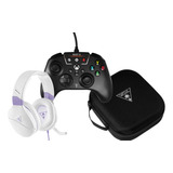 Combo Gamer Turtle Beach Joystick + Auricular + Case