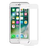 Vidrio Templado 5d 6d Full Para iPhone 6 6s  Borde Blanco