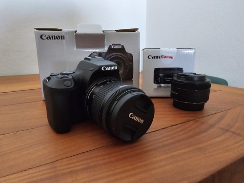Câmera Canon Eos Rebel Sl3, Com Lente Ef 50mm E Capa