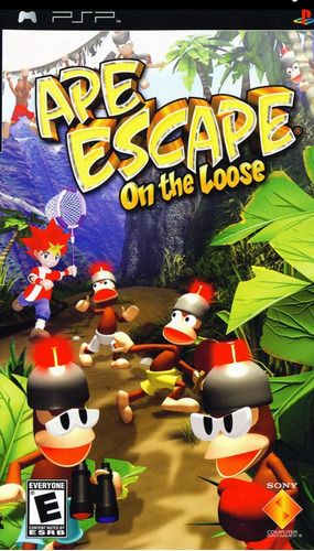 Ape Scape On The Loose - Sony Computer - Psp - Pinky Games 