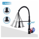 Grifo Mezclador Cocina Acero Inoxidable 360 ° Frío Caliente