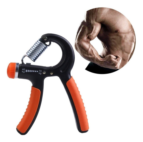 Hand Grip Aparelho Com Mola Ajustável P Exercício Braço Mão