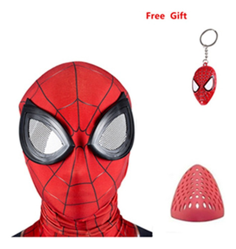 Spider-man Máscara Boca Faceshell Accesorio De Halloween