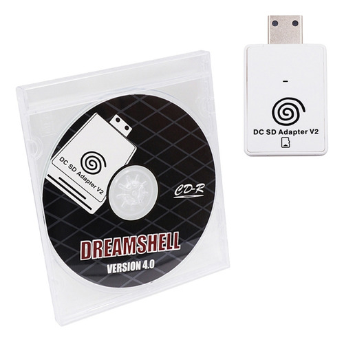 Adaptador De Leitor De Cartão Sd Sega Dreamcast Dreamshell B