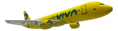 Avión Colección Viva Airbus A320 Amarillo Y Morado 1:400 