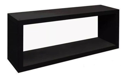 Nicho 50x25 Mdf Preto 15cm De Profundidade Decoração Sala