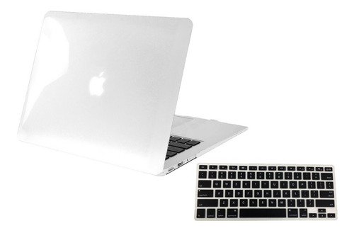 Kit Capa Case Macbook 11 12 13 15 + Película Teclado - Mac