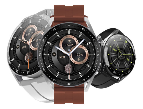 Relógio Inteligente Smartwatch Hw28 Redondo Unissex Nfc