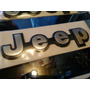 Emblema Letras Jeep Cherokee Generico Metal Sin Adhesivo Jeep Cherokee