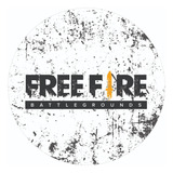 Painel Festa Redondo Free Fire Estampa 3d 1,80 Dia. P180ff-2