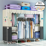  Closet Armable Ropero Grande Portátil Recamara Organizador