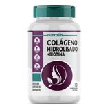 Colágeno Hidrolisado + Biotina - 60 Comprimidos - Nutralin Sabor Sem Sabor