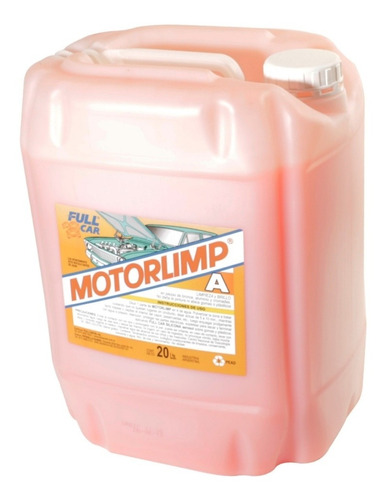 Full Car Motorlimp A Naranja X20lts 