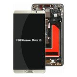 Para Huawei Mate 10 Pantalla Lcd Táctil Blanca Con Marco