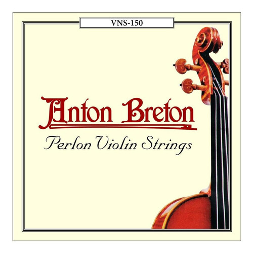 Set De Cuerdas Para Violín 4/4 Anton Breton Vns150