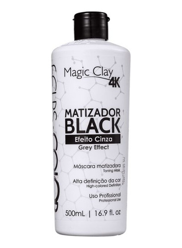 Felps Color Matizador Black 4k Efeito Cinza 500ml