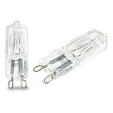 Pack 2x Ampolleta Halogena G9 40w 220v Filamento Luz Calida