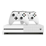 Xbox One S 500gb + 2 Controles + 3 Jogos Com Cds Originais