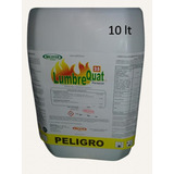 10 Lt Lumbrequat Paraquat Elimina Zacate Y Hierbas