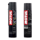 Limpiador Y Grasa Motul Motos Kit C4 C1