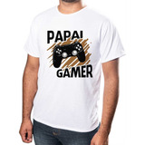 Camisa Personalizada Papai Gamer Dia Dos Pais Plus Promoção