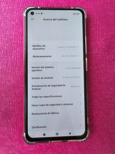 Redmi 11 Lite 5g Ne, Estado 10/10 Todo Original