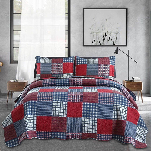 Jessy Quilt-plaid - Edredón A Cuadros