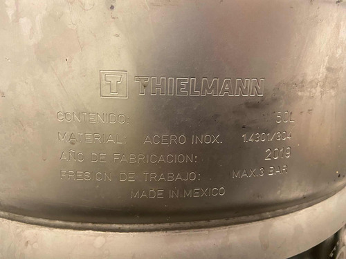 Barril Thielmann X2 Made In México 50l