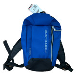 Mochila Montagne Deportiva - Urbana (azul Y Negra)